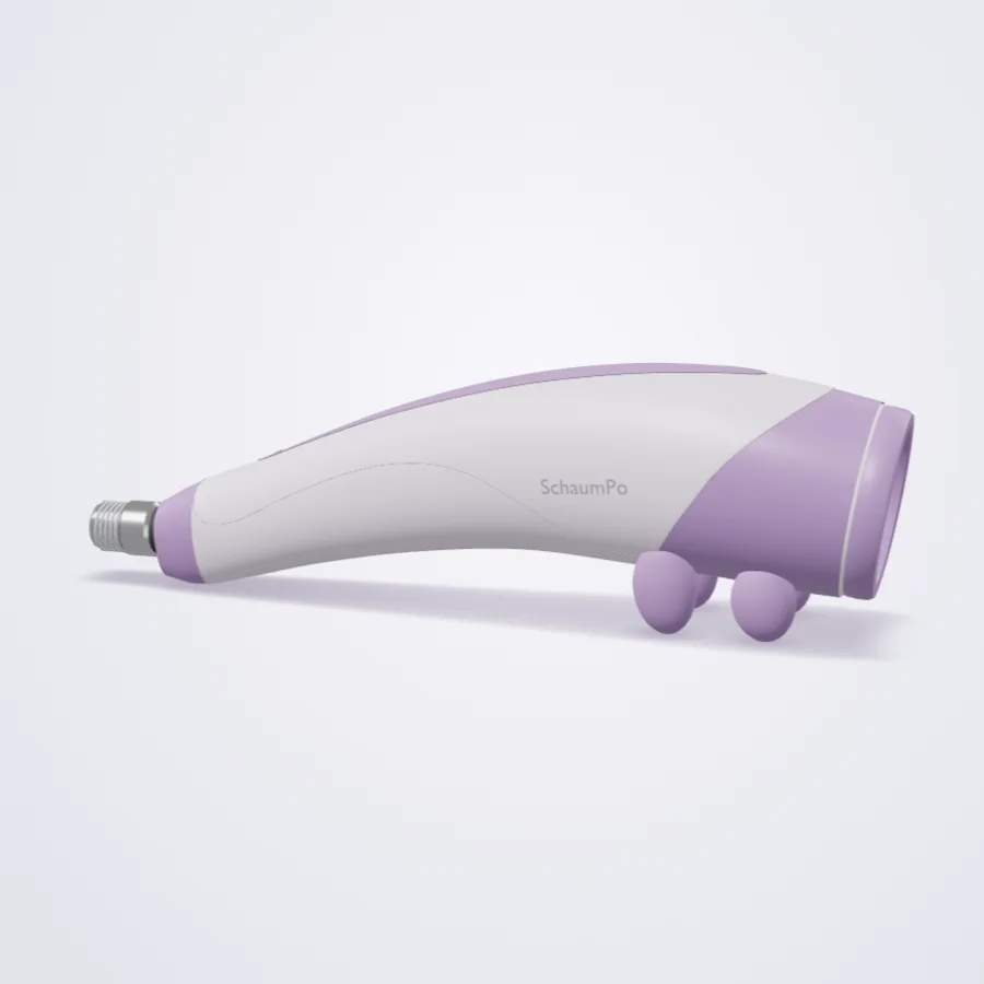 SchaumPo in Lavendel, Produktvisualisierung